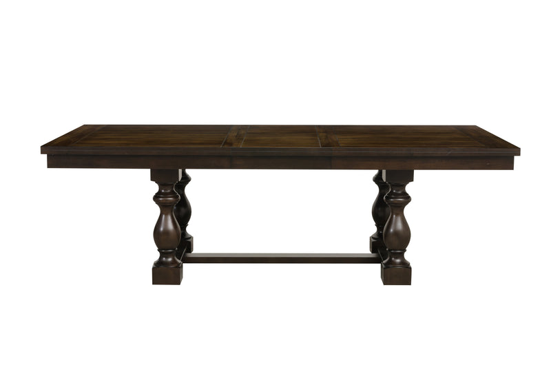 Yates Dark Oak Extendable Dining Set - Gate FurnitureDining Room Set