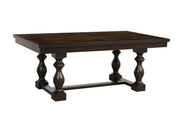 Yates Dark Oak Extendable Dining Set - Gate FurnitureDining Room Set