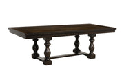 Yates Dark Oak Extendable Dining Set - Gate FurnitureDining Room Set