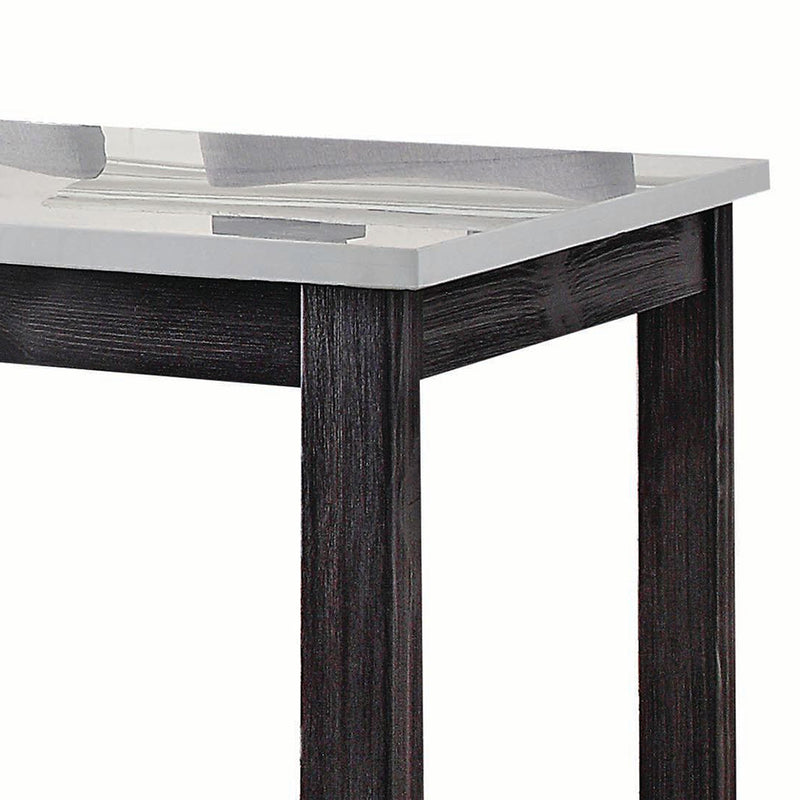 Yelena Counter Height Table W/Marble Top - 72940