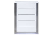 Ylime Smooth White Chest With Led - Gate FurnitureChest