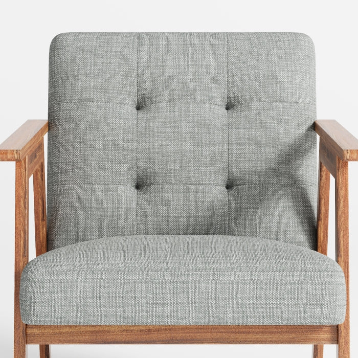 YM18835ACL01 Accent Chair (Light Gray) - YM18835ACL01