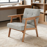 YM18835ACL01 Accent Chair (Light Gray) - YM18835ACL01
