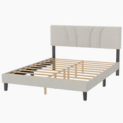 YM18835FSB01 Full Bed (Beige) - YM18835FSB01