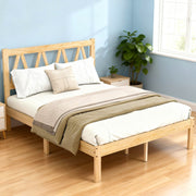 YM18835WFB02 Full Wooden Bed - YM18835WFB02