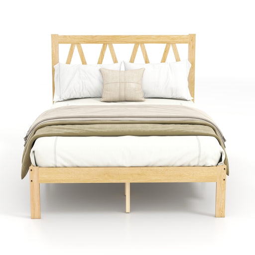 YM18835WQB01 Queen Wooden Bed - YM18835WQB01
