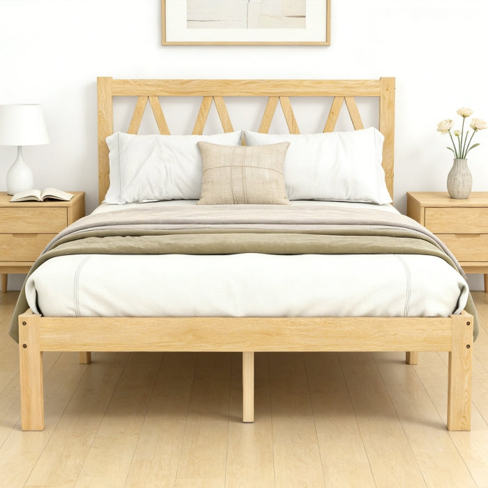 YM18835WQB01 Queen Wooden Bed - YM18835WQB01
