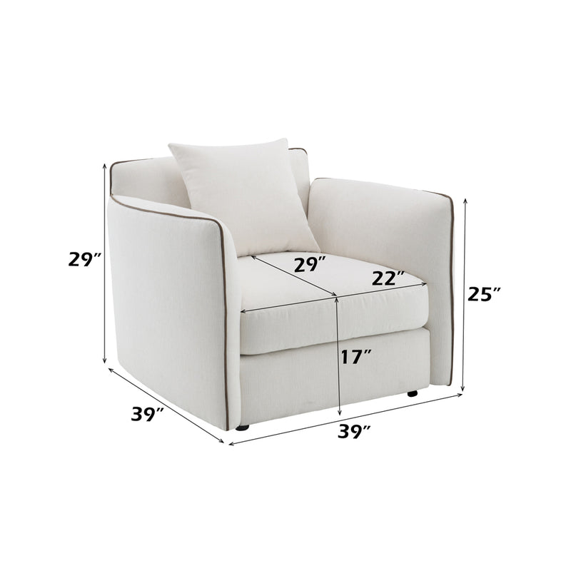 Yolanda Chair w/Pillow - LV03607