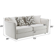 Yolanda Loveseat w/4 Pillows - LV03606