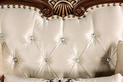 Yucatan Dark Cherry/Beige Loveseat - FM65004BG-LV-PK