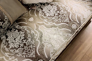 Yucatan Dark Cherry/Beige Sofa - FM65004BG-SF-PK