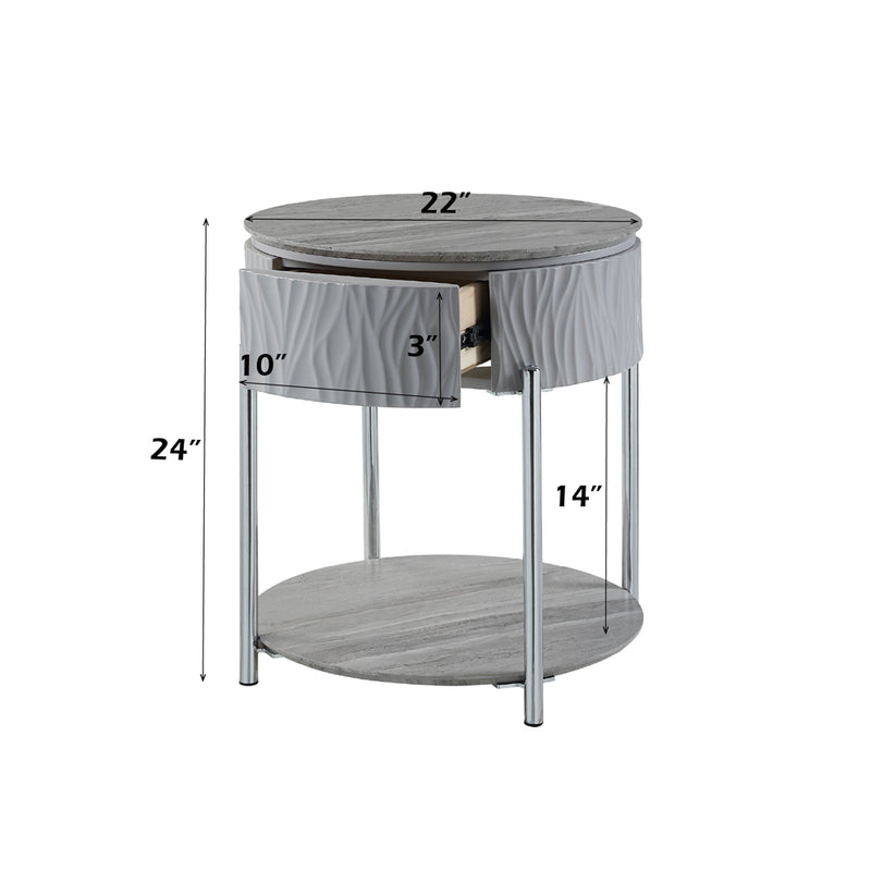 Yukino End Table - LV02412