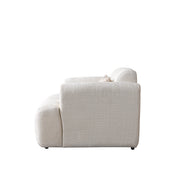 Yulia Ivory Boucle Chair - YULIAIVB-CHAIR