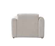 Yulia Ivory Boucle Chair - YULIAIVB-CHAIR