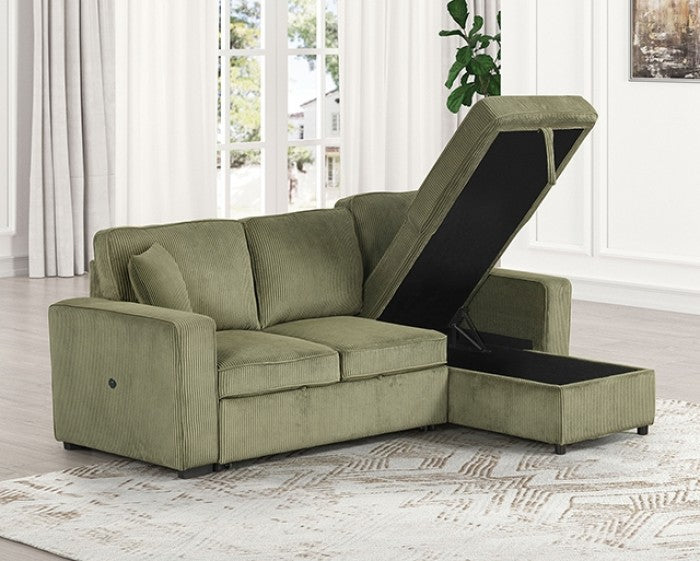 Yves Green Sectional - FM6964GR-SECT