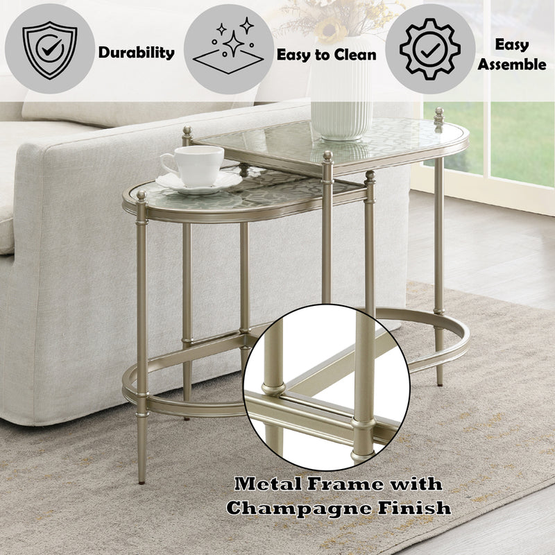 Zaba Nesting Table - LV02764
