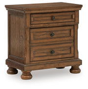 Zackaryn Warm Brown Nightstand - PCB807-92