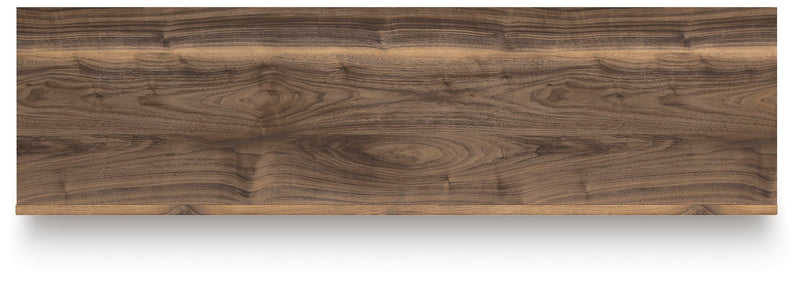Zadilyn Brown 72" TV Stand with Electric Fireplace - W3367W1