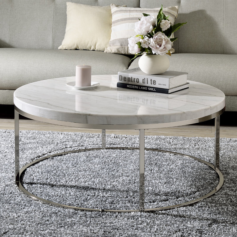 Zaidee COFFEE TABLE W/MARBLE - LV02795