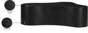 Zaire Solid Wood And Burl Veneer Coffee Table in Black - 99067Black-CT