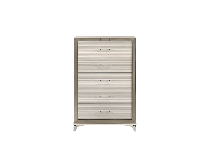 Zambrano White Chest - Gate FurnitureChest