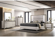 Zambrano White King Bed Group - Gate FurnitureKing Bed