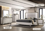 Zambrano White King Bed Group - Gate FurnitureKing Bed
