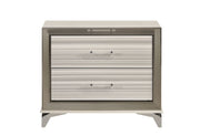 Zambrano White Nightstand - Gate FurnitureNightstand