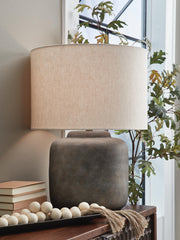 Zandophen Antique Gray Table Lamp - L207654