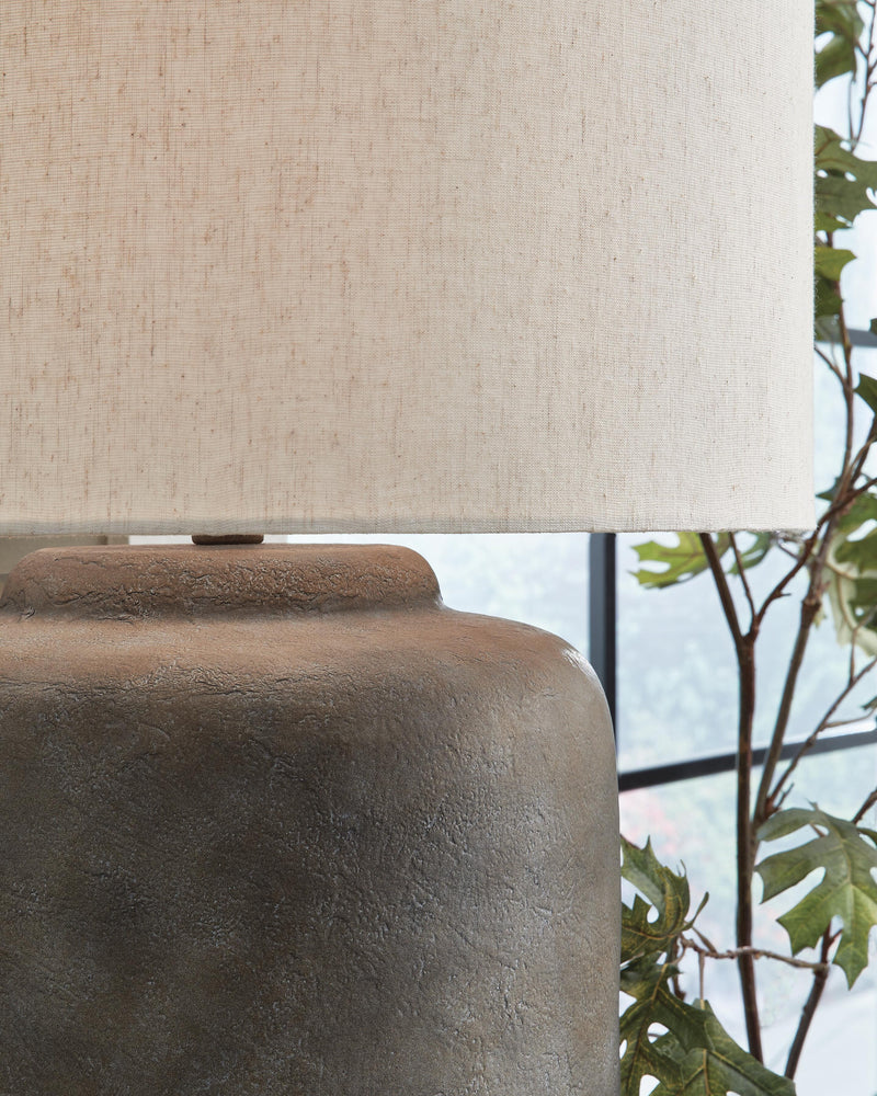 Zandophen Antique Gray Table Lamp - L207654