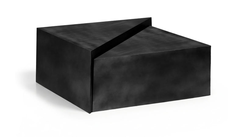 Zani Iron Coffee Table in Black - 131Black-CT17