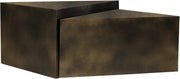 Zani Iron Coffee Table in Brown - 131Brown-CT17