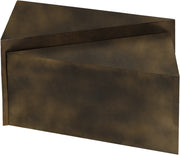 Zani Iron Coffee Table in Brown - 131Brown-CT17
