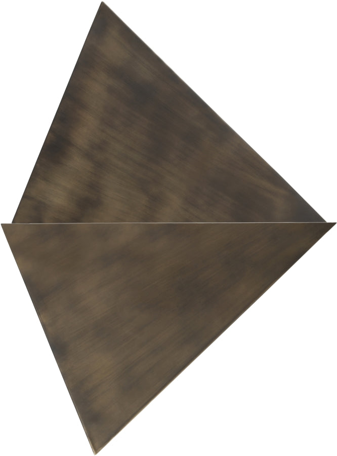 Zani Iron Coffee Table in Brown - 131Brown-CT17