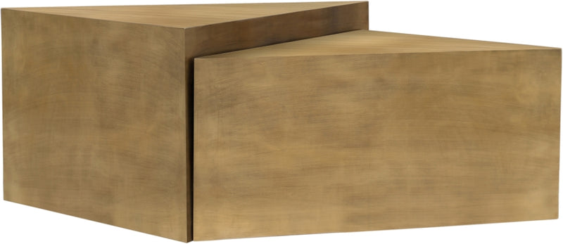 Zani Iron Coffee Table in Gold - 131Gold-CT17