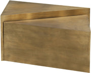 Zani Iron Coffee Table in Gold - 131Gold-CT17
