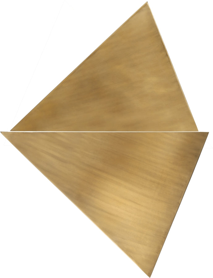 Zani Iron Coffee Table in Gold - 131Gold-CT17