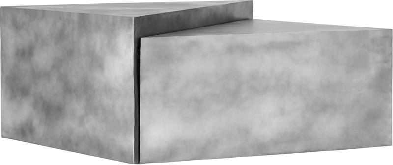 Zani Iron Coffee Table in Silver - 131Silver-CT17
