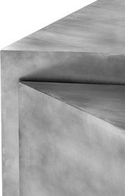 Zani Iron Coffee Table in Silver - 131Silver-CT17