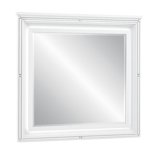 Zara White Mirror - ZARA-WH-MR