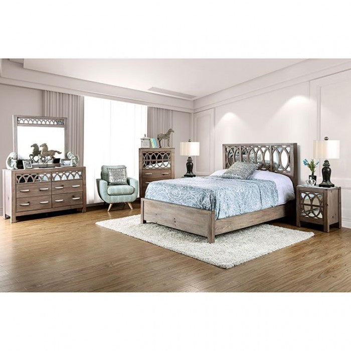 Zaragoza Rustic Natural Tone Mirror - CM7585M