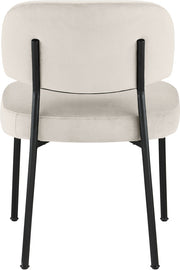 Zarelle Performance Fabric Upholstered Dining Chair in Cream, Set of 2 - 88021Cream-C