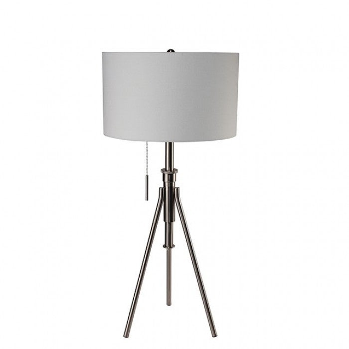 Zaya Brushed Steel Table Lamp - L731171T-SV