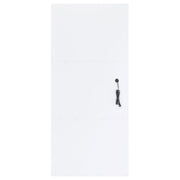 Zayan 32 x 71 Inch Floor Mirror LED Lighting White Gloss - 969558