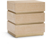 Zaylan Oak Veneer Night Stand in Natural - 384Natural-NS