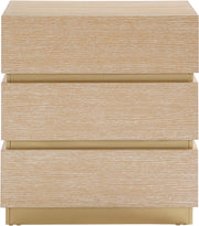 Zaylan Oak Veneer Night Stand in Natural - 384Natural-NS