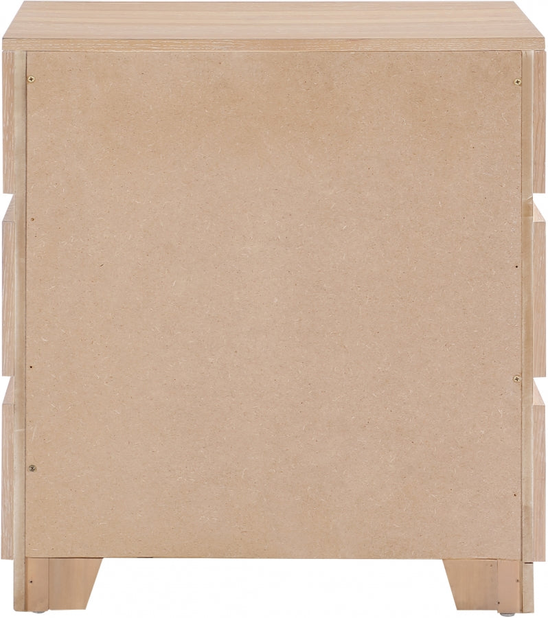 Zaylan Oak Veneer Night Stand in Natural - 384Natural-NS