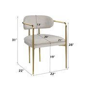 Zayn Arm Chair (Set-2) - DN04206
