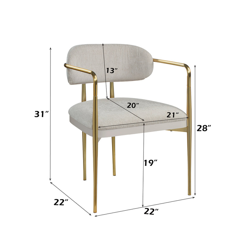 Zayn Arm Chair (Set-2) - DN04206