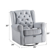 Zeger Swivel Chair W/Glider - LV00924